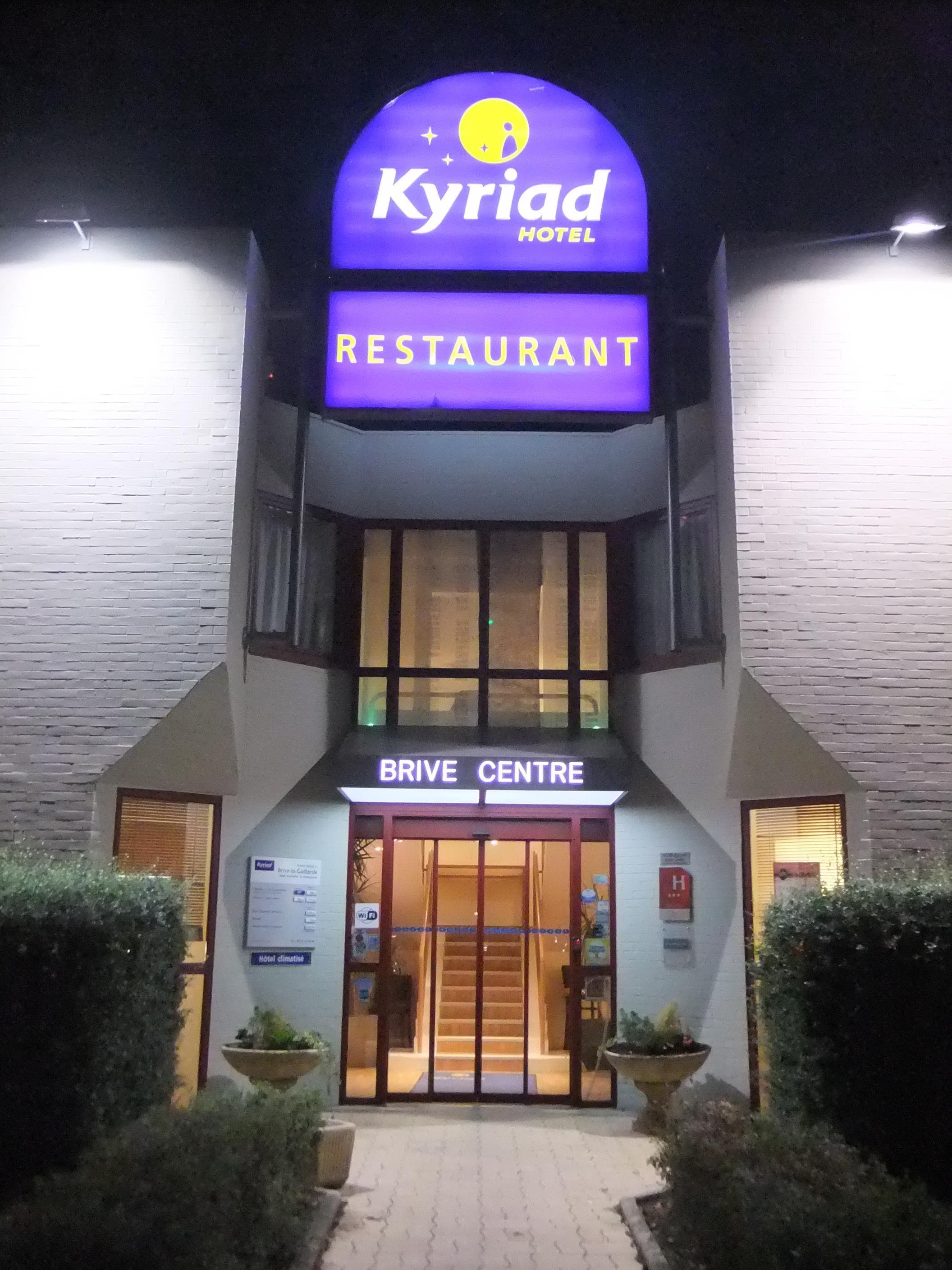 Hotel Restaurant Kyriad Brive Centre Buitenkant foto