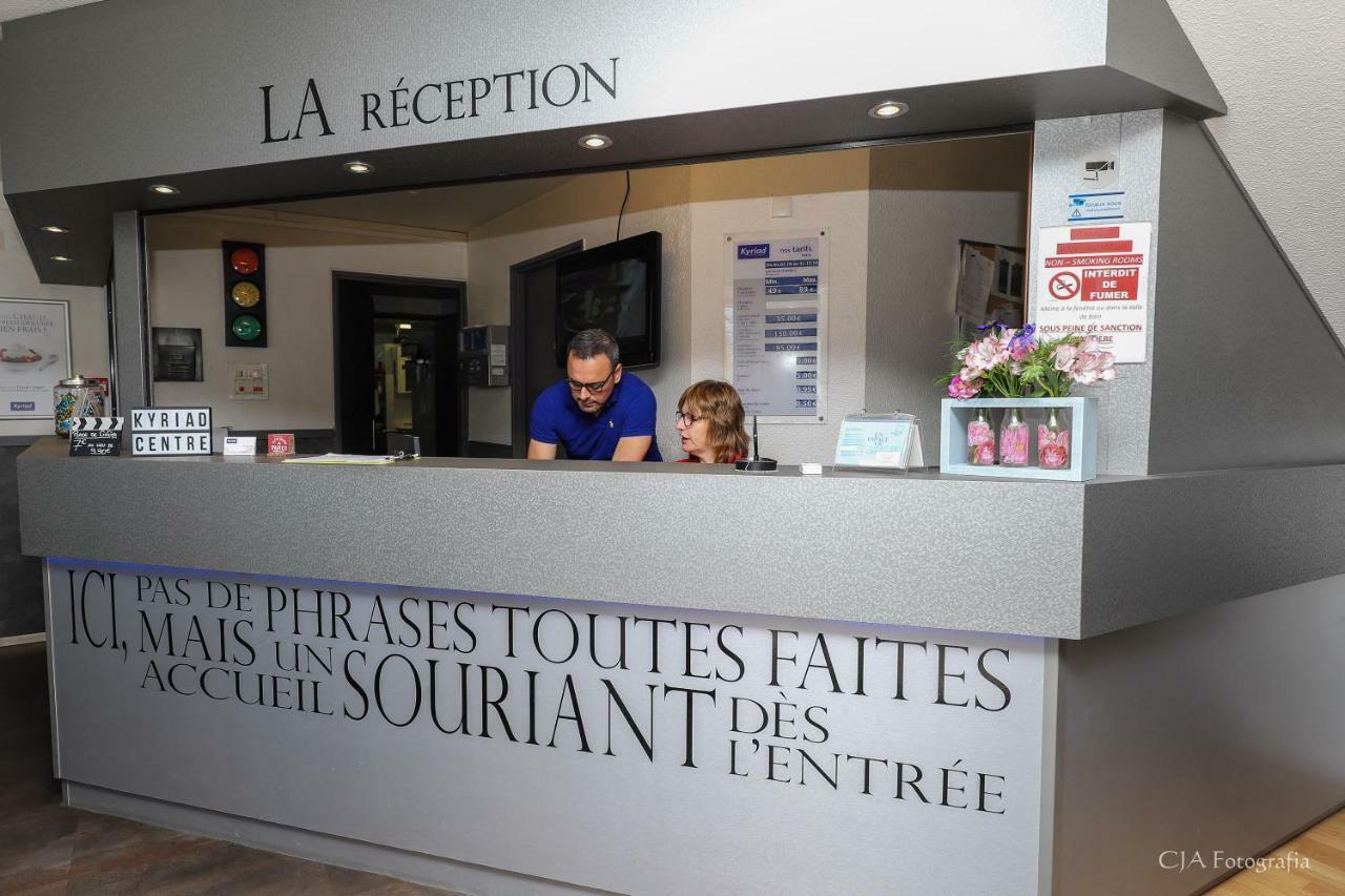 Hotel Restaurant Kyriad Brive Centre Buitenkant foto
